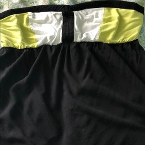 Neon empire waist tube top